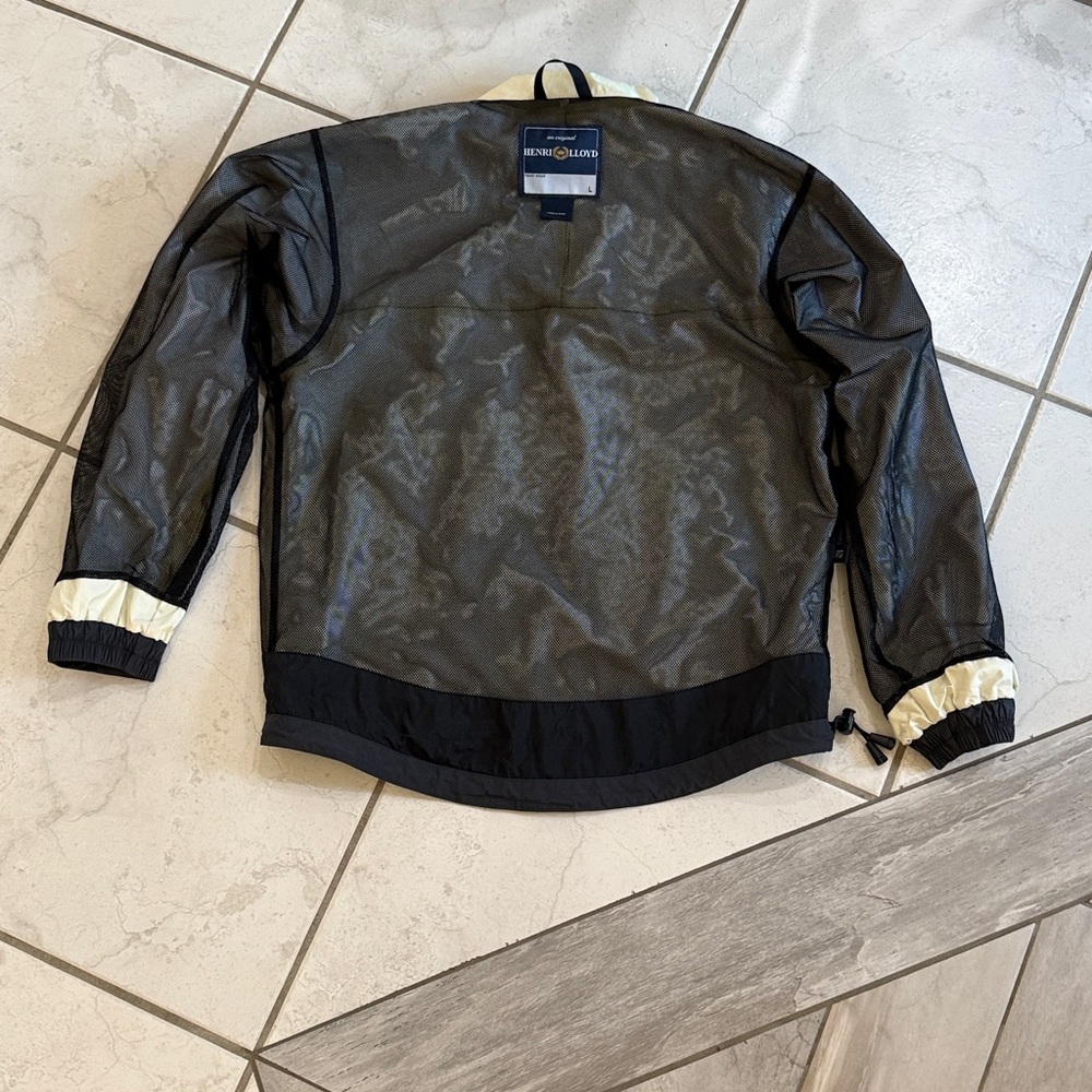 Henri Lloyd Jacket Breeze Black lightweight sailing EUC - Picture 16 of 16